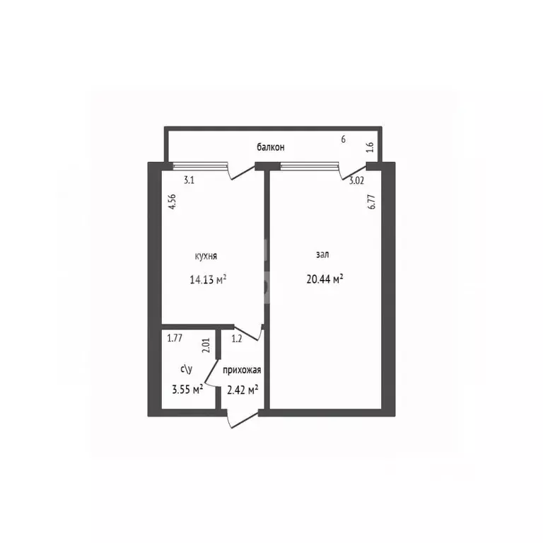 1-к кв. Дагестан, Дербентский район, с. Хазар Центральная ул., 1 (47.0 ... - Фото 2