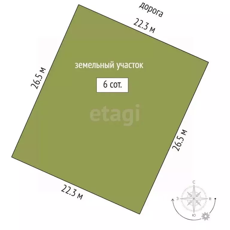 Участок в Тюменская область, Тюменский муниципальный округ, Каменское ... - Фото 2