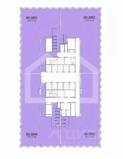 Помещение свободного назначения в Москва Дмитровский проезд, вл1Г (337 ... - Фото 2