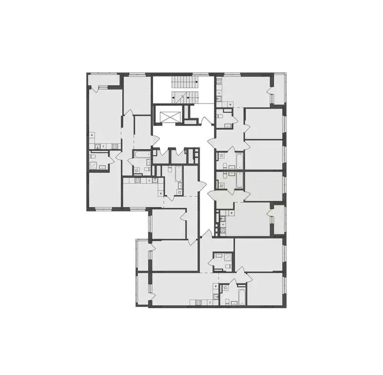 1-к кв. Свердловская область, Екатеринбург Академический мкр, 20-й ... - Фото 2