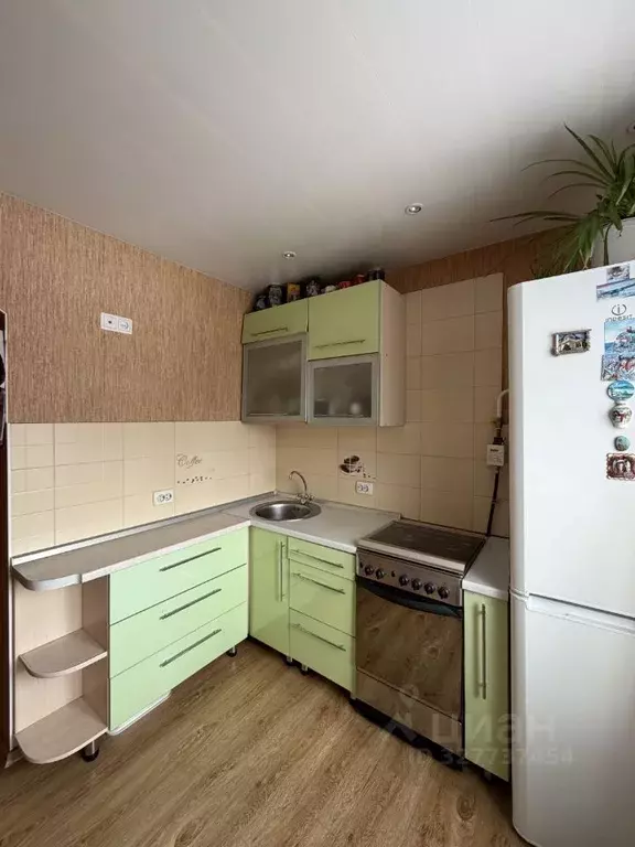 1-к кв. Омская область, Омск ул. Ермолаева, 11 (30.2 м) - Фото 2