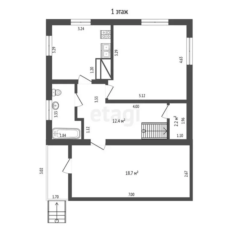 Дом в Юрга, Звёздная улица (104 м) - Фото 2