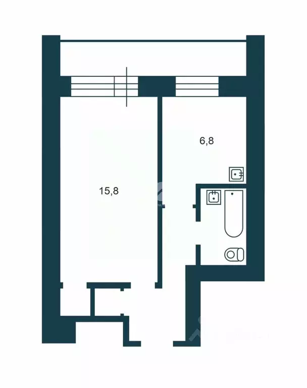 1-к кв. Новосибирская область, Новосибирск ул. Немировича-Данченко, ... - Фото 2