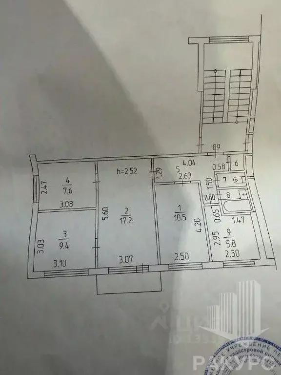 4-к кв. Пермский край, Пермь ул. Елькина, 6 (60.8 м) - Фото 1