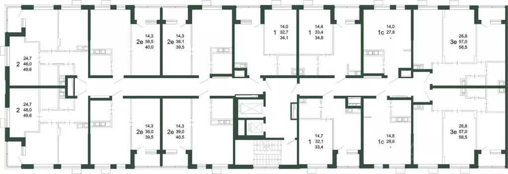 1-к кв. Воронежская область, Воронеж бул. Содружества, 6 (34.9 м) - Фото 2