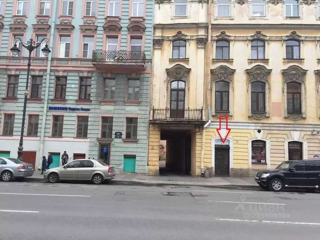 Торговая площадь в Санкт-Петербург ул. Марата, 14 (30 м) - Фото 0