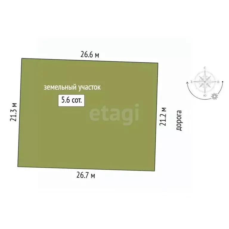 Участок в Тюменская область, Нижнетавдинский муниципальный округ, ... - Фото 2