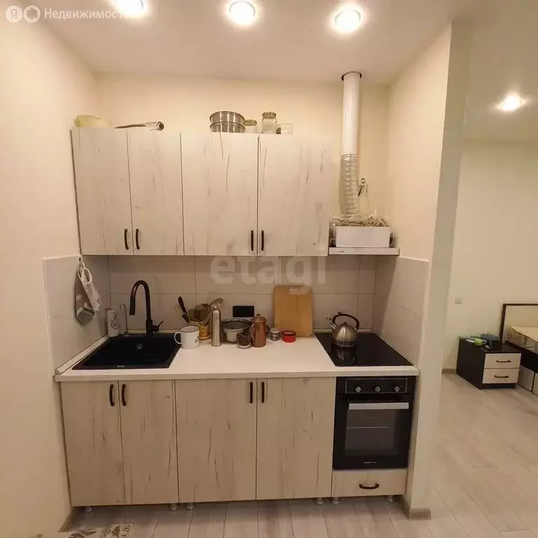 Квартира-студия: аул Новая Адыгея, Бжегокайская улица, 90/2к2 (32.7 м) - Фото 2