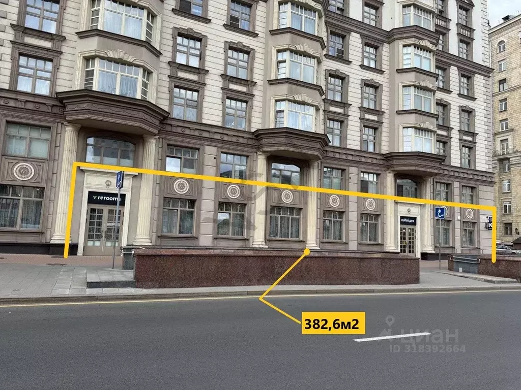 Помещение свободного назначения в Москва просп. Мира, 83 (383 м) - Фото 0
