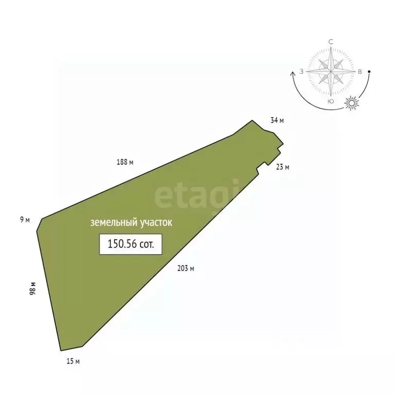 Участок в Красноярский край, Красноярск городской округ, пос. Солонцы  ... - Фото 2