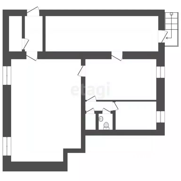 Офис в Тюменская область, Тюмень ул. Орджоникидзе, 1А (102 м) - Фото 2