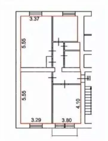 3-к кв. Москва ул. Маршала Новикова, 19К2 (73.5 м) - Фото 0