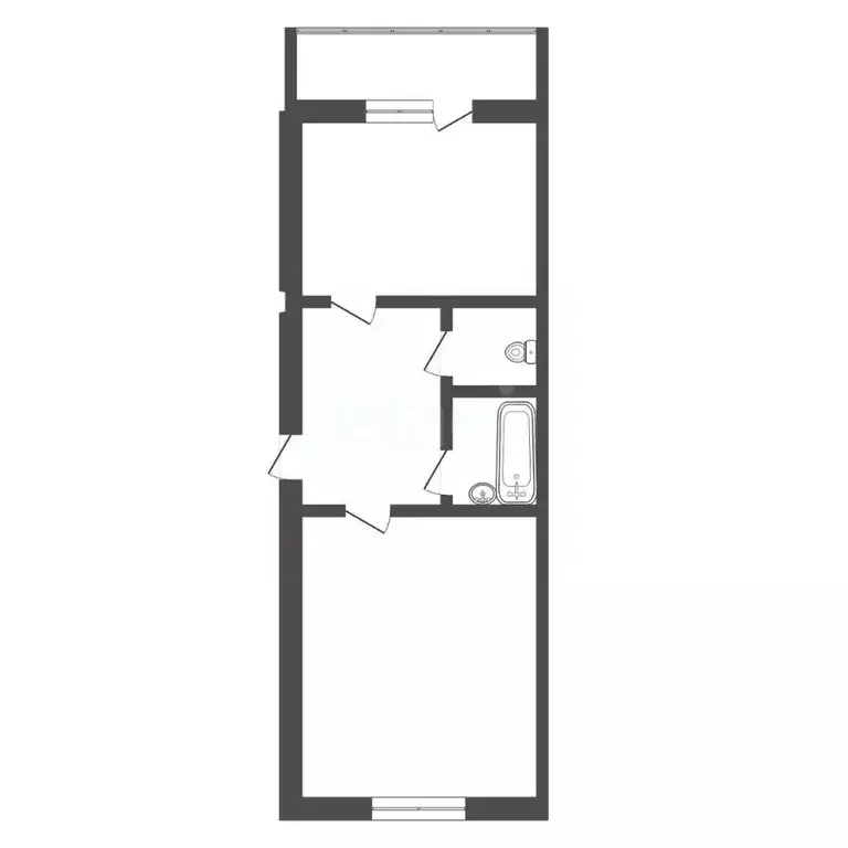 1-к кв. Тульская область, Новомосковск Рязанское ш., 10к3 (48.0 м) - Фото 1