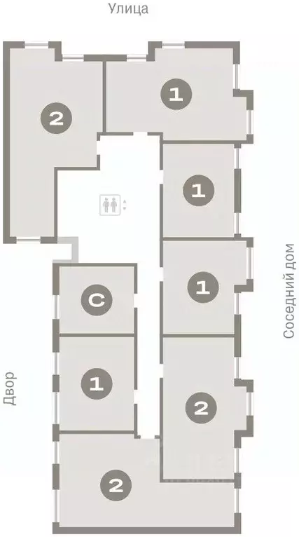 2-к кв. Новосибирская область, Новосибирский район, Краснообск рп, 3-й ... - Фото 1