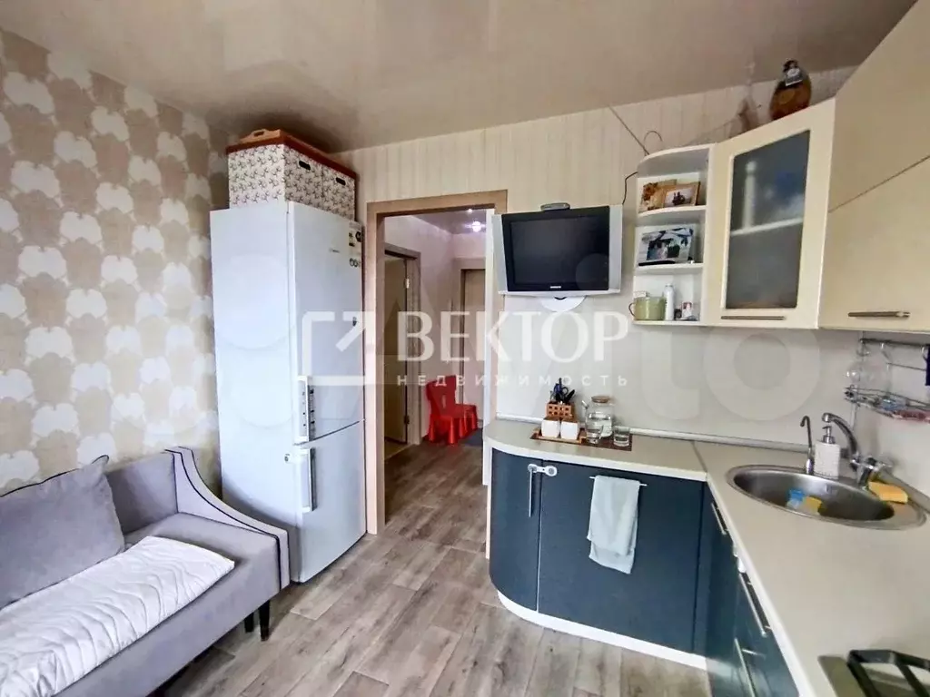 1-к. квартира, 34 м, 4/5 эт. - Фото 1