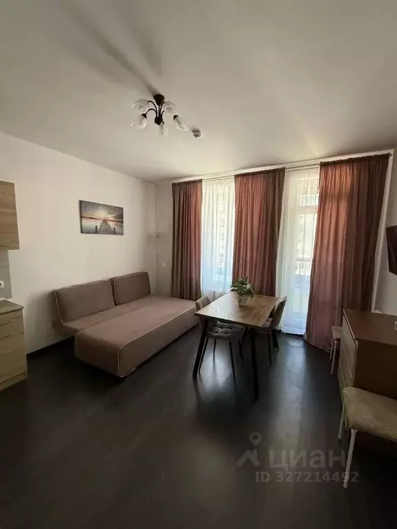 Студия Санкт-Петербург ул. Владимира Пчелинцева, 6к2 (24.1 м) - Фото 2