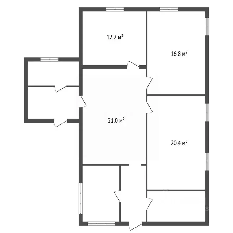 Дом в Ленинградская область, Приозерский район, пос. Мичуринское ул. ... - Фото 2