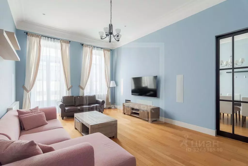 6-к кв. Москва Староконюшенный пер., 5/14 (220.0 м) - Фото 1