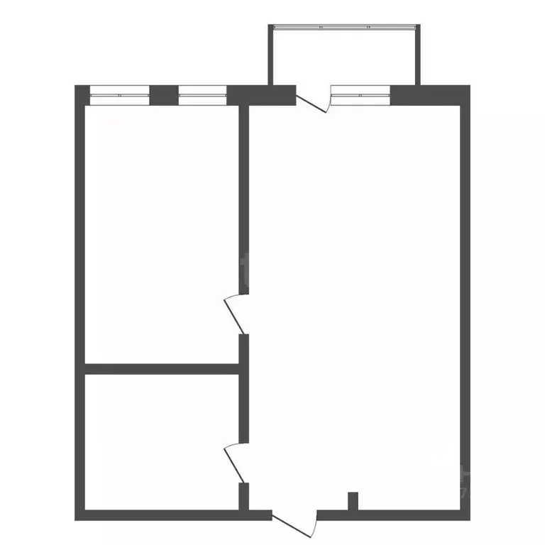 1-к кв. Калужская область, Обнинск просп. Маркса, 99/3 (33.8 м) - Фото 2