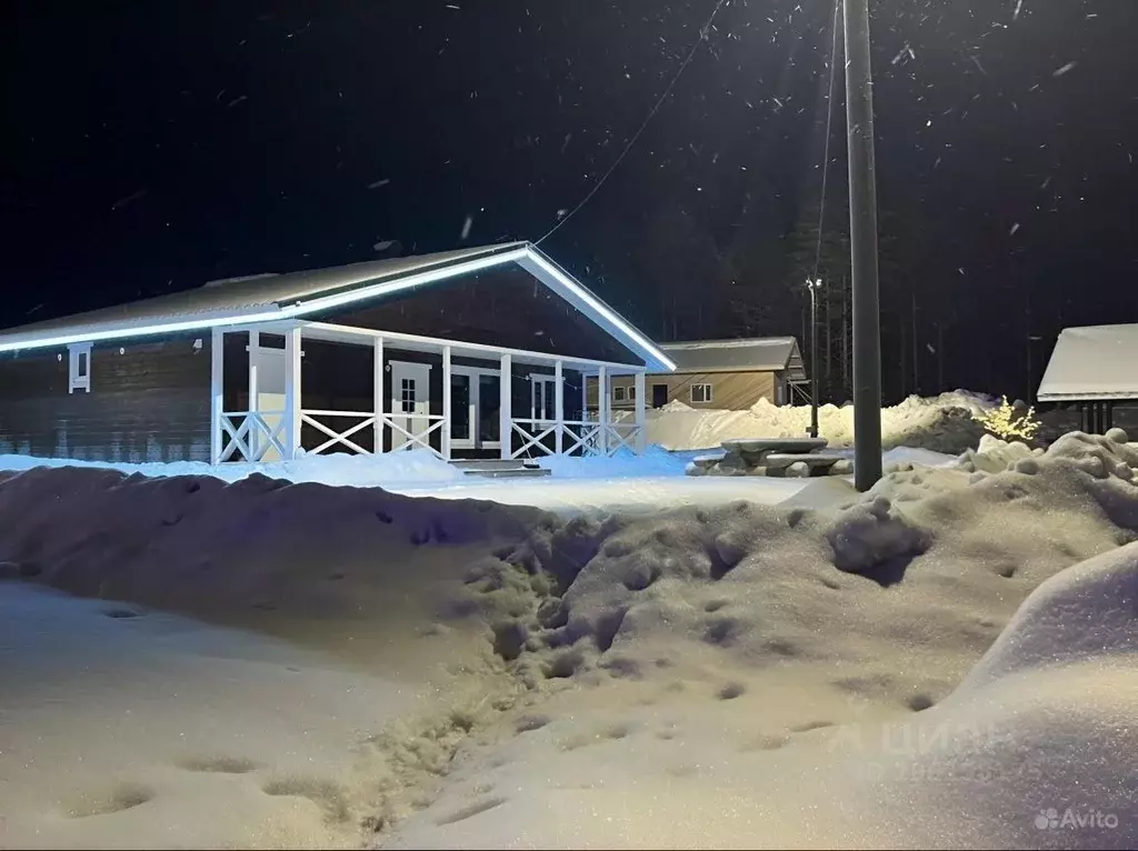 Дом в Карелия, Сортавальский район, Кааламское с/пос, пос. Рускеала, ... - Фото 1