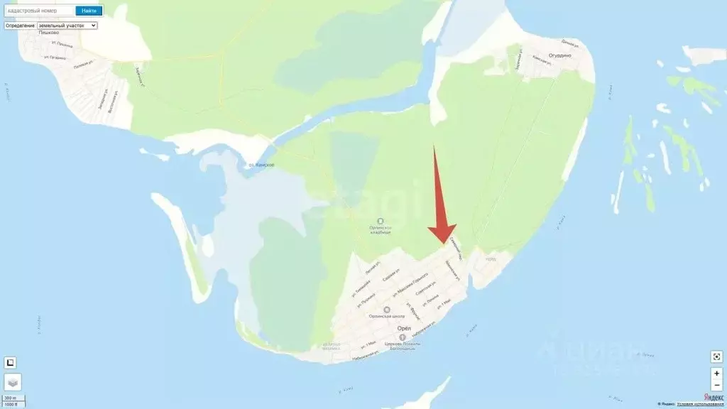 Участок в Пермский край, Березники муниципальный округ, пос. Орел пер. ... - Фото 1