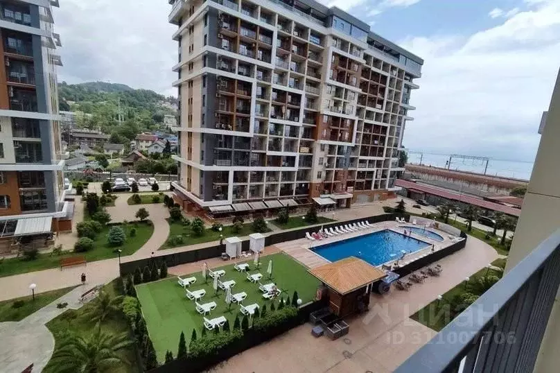 1-к кв. Краснодарский край, Сочи городской округ, Дагомыс пгт ул. ... - Фото 2