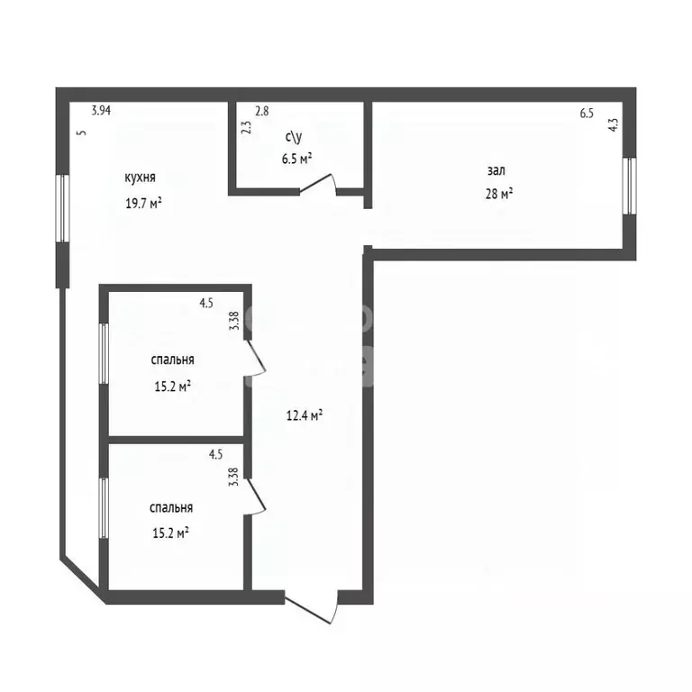 3-к кв. Дагестан, Дербент ул. Сальмана, 85 (103.0 м) - Фото 2