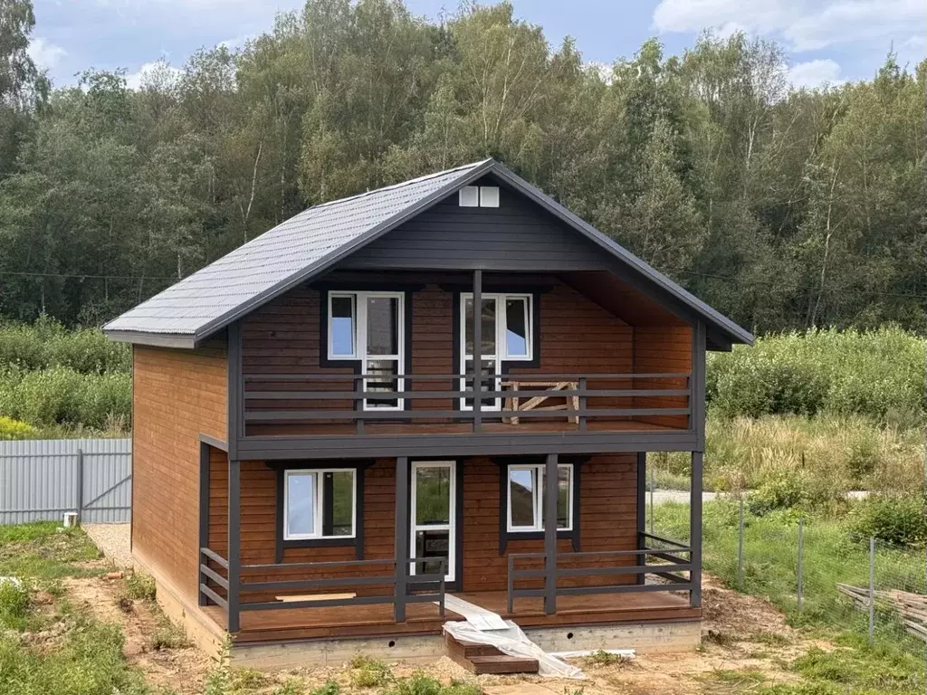 Дом в Калужская область, Совхоз Боровский с/пос, Волконское кп  (145 ... - Фото 1