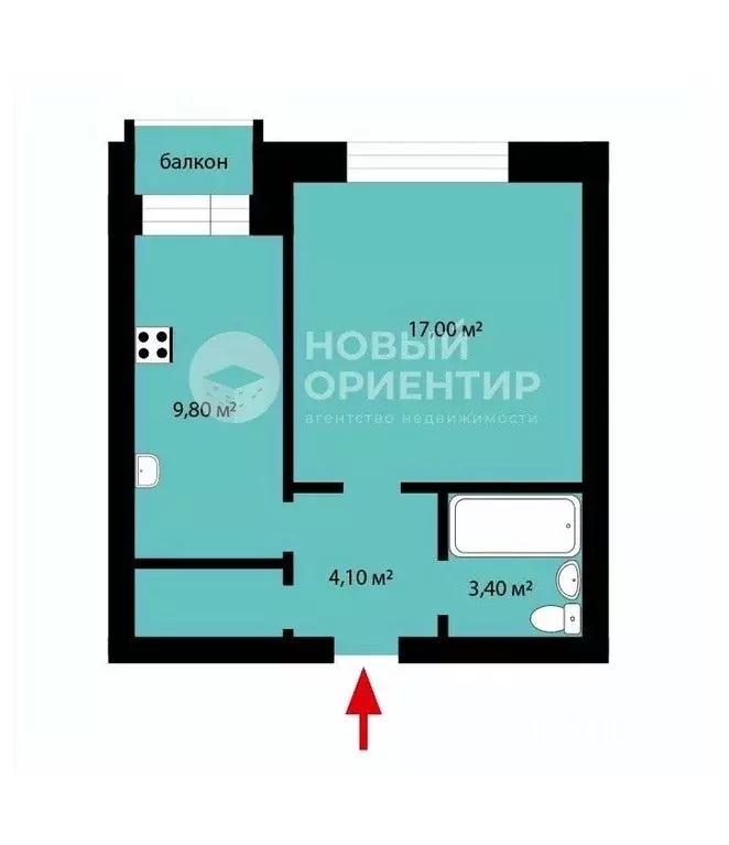 1-к кв. Свердловская область, Екатеринбург ул. Старых Большевиков, 56 ... - Фото 0