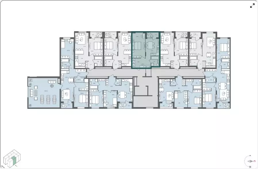 1-комнатная квартира: село Перхушково, микрорайон Равновесие, 4 (37.5 ... - Фото 2
