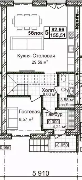 Таунхаус в Нижегородская область, Нижний Новгород Агрономическая ул., ... - Фото 1