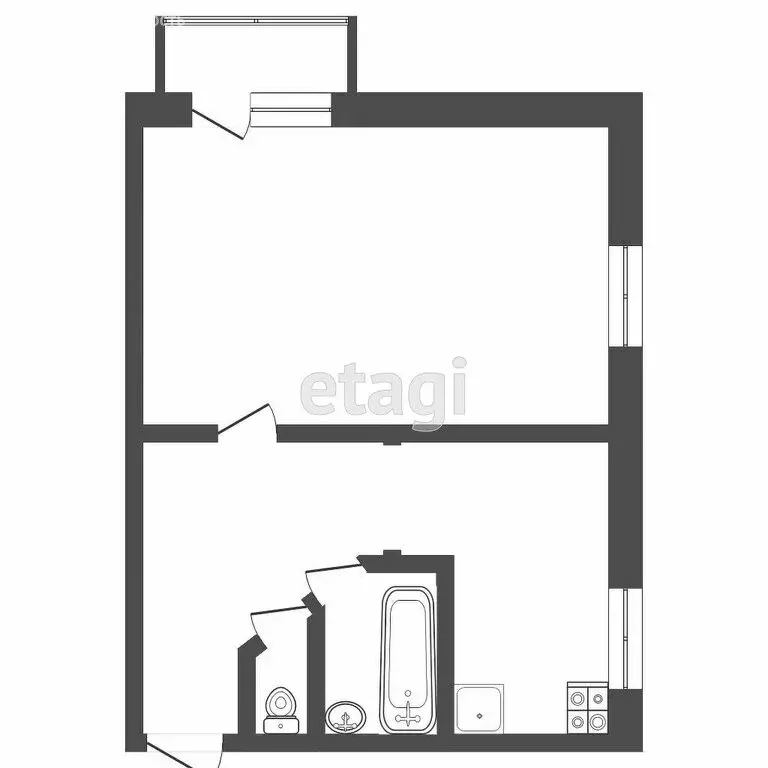1-комнатная квартира: Саранск, бульвар Эрьзи, 3 (28.4 м) - Фото 0