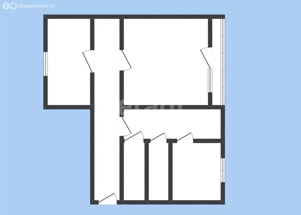 2-комнатная квартира: Черкесск, улица Доватора, 54 (47.3 м) - Фото 0