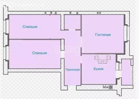3-комнатная квартира: Калининград, Крымский проезд, 2 (82 м) - Фото 0
