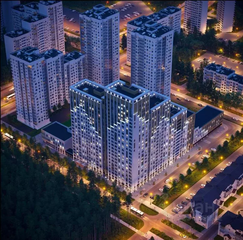 2-к кв. Свердловская область, Екатеринбург ул. Очеретина, 16 (64.38 м) - Фото 2