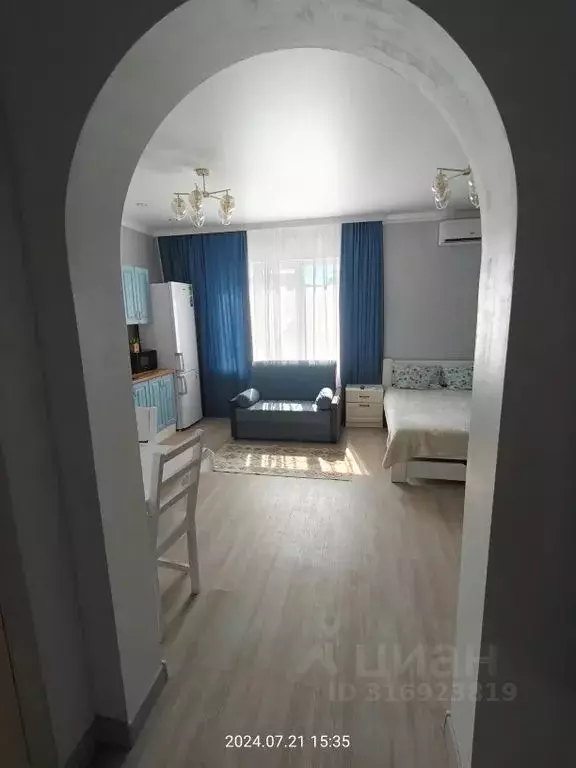 Студия Краснодарский край, Геленджик ул. Дзержинского, 27 (40.0 м) - Фото 0