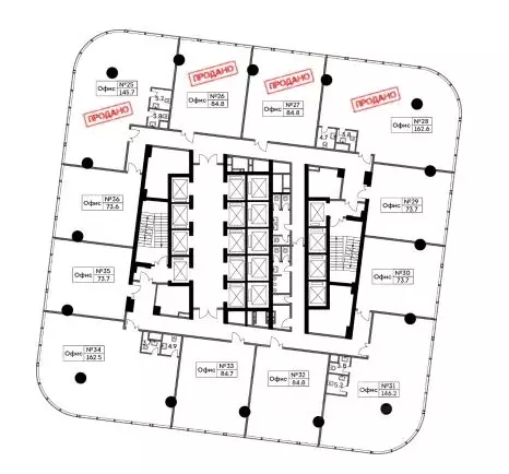 Офис в Москва Ходынский бул., 4/1 (84 м) - Фото 1