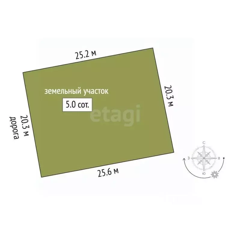 Участок в Крым, Судак муниципальный округ, с. Морское ул. Ленина (5.04 ... - Фото 2