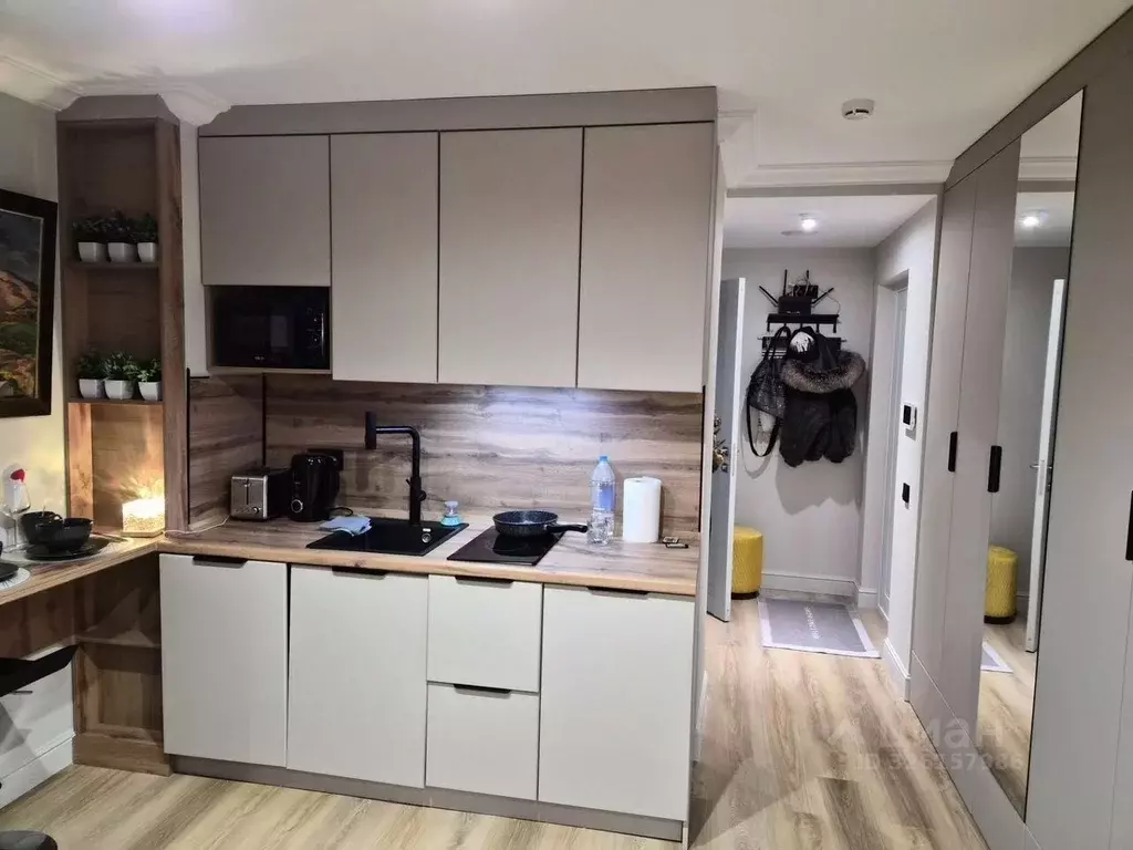 Студия Москва 2-я Тверская-Ямская ул., 18 (26.0 м) - Фото 1