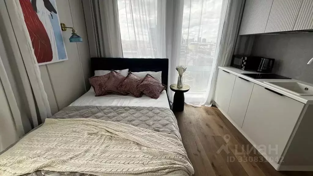 Студия Москва Новоостаповская ул., 20 (11.0 м) - Фото 1