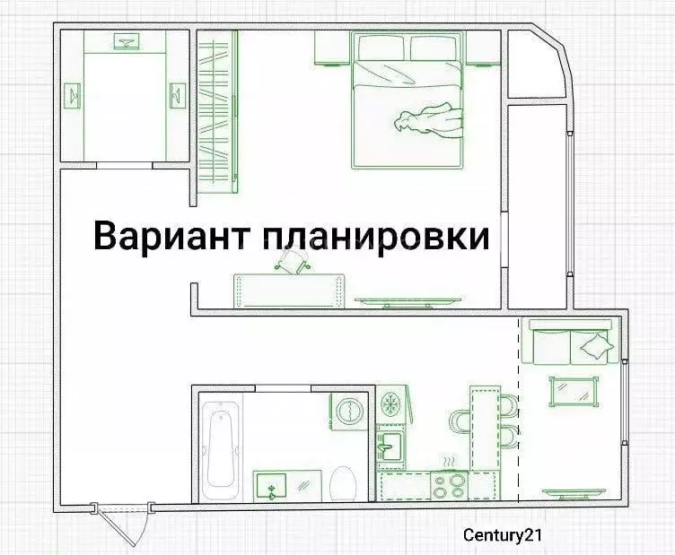 2-к кв. Московская область, Лыткарино Песчаная ул., 8 (48.9 м) - Фото 1