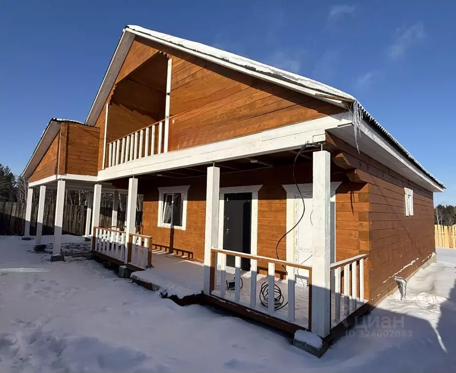 Дом в Иркутская область, Иркутский муниципальный округ, д. Карлук ул. ... - Фото 1