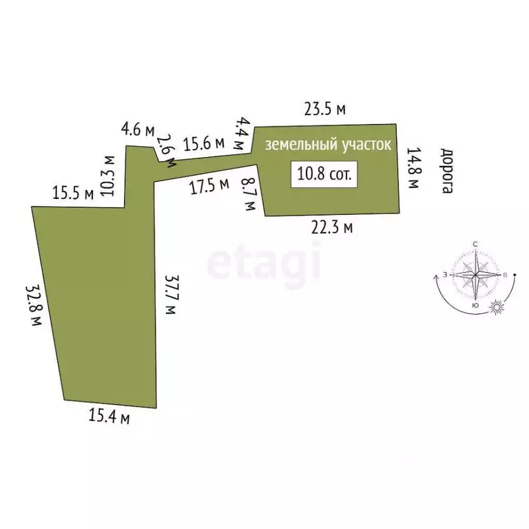 Участок в Костромская область, Красносельский район, Сидоровское ... - Фото 1