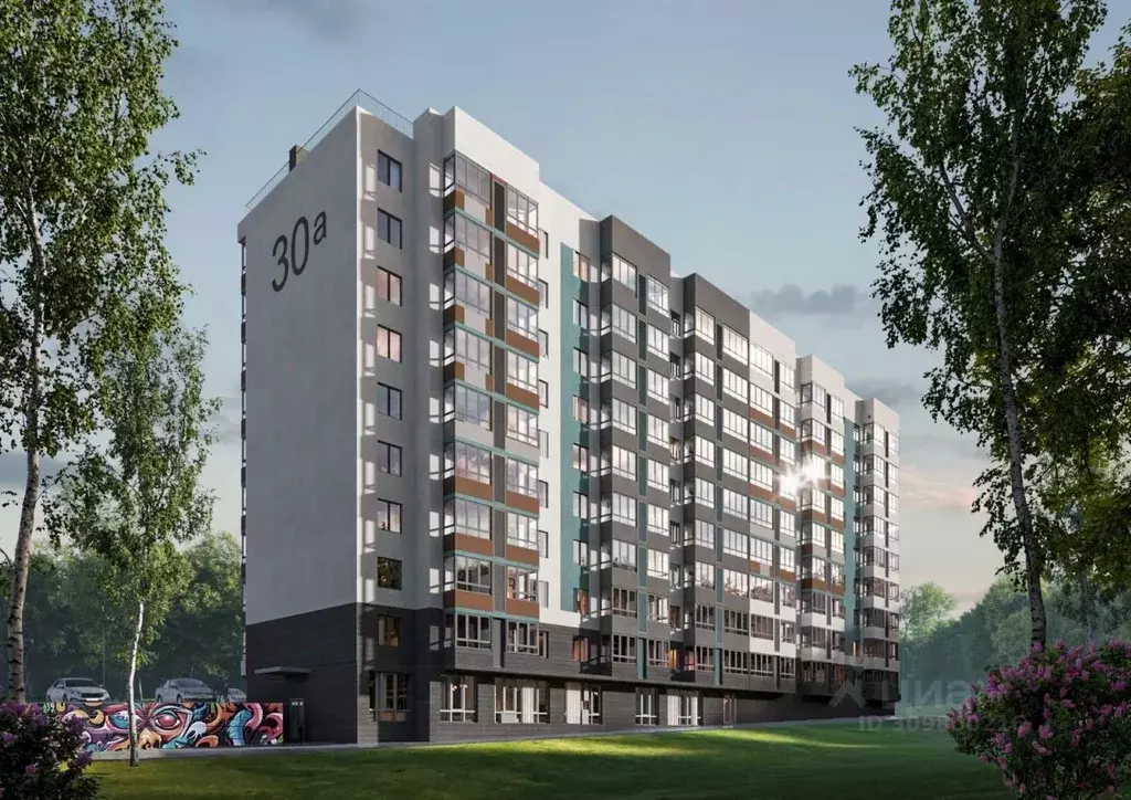 2-к кв. Пермский край, Пермь Белозерская ул., 30А (36.3 м) - Фото 0
