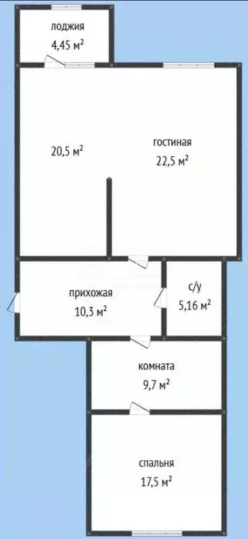 3-к кв. Дагестан, Махачкала ул. Эльзы Ибрагимовой, 27Г (98.0 м) - Фото 2