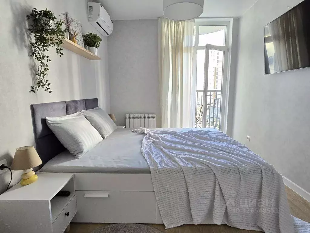 1-к кв. Краснодарский край, Сочи Завокзальный мкр, пер. Трунова, 6к1 ... - Фото 1