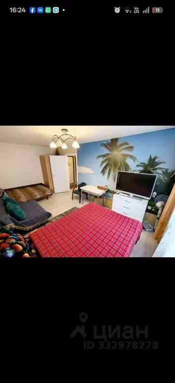 1-к кв. Татарстан, Казань ул. Четаева, 51 (40.0 м) - Фото 2