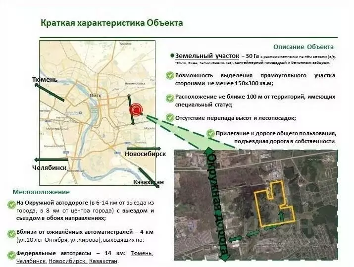 Участок в Омская область, Омск дор. Окружная (30.0 сот.) - Фото 0