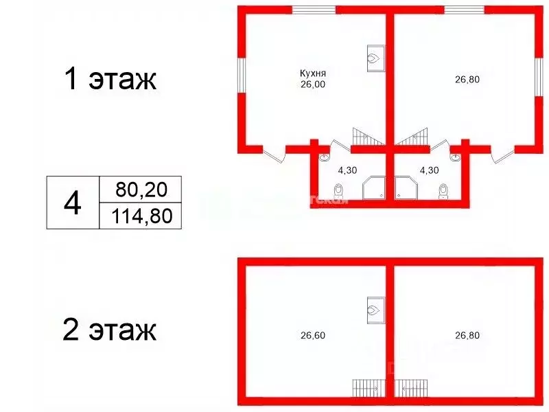 Дом в Ленинградская область, Выборгский район, Советское городское ... - Фото 2