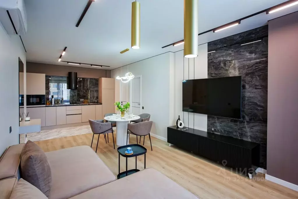 3-к кв. Москва Клинская ул., 2Ак7 (76.7 м) - Фото 1